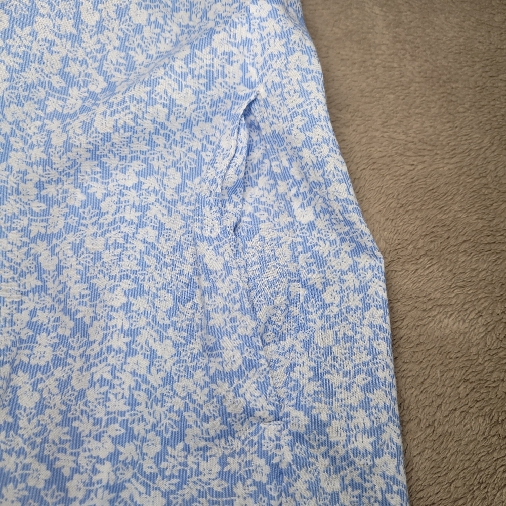 Joie button down sleeveless floral shirt dress size medium​ - Picture 13 of 13
